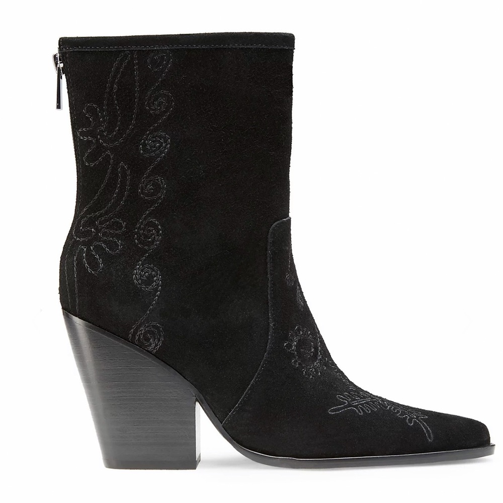 REBEL WILSON In the Groove Western Embroidered Boots 8.5W